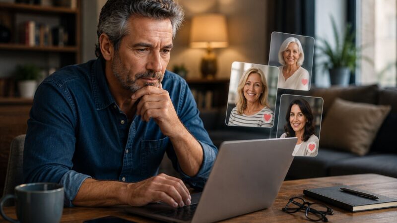 Le comportement des hommes sur les sites de rencontre