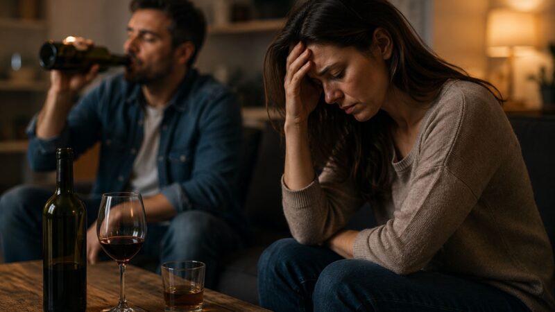 Pourquoi éviter une relation avec une personne dépendante à l’alcool