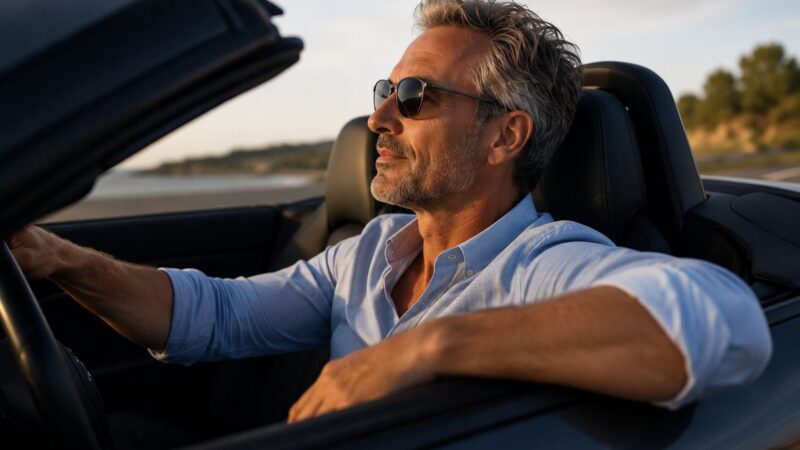 Pourquoi les hommes de 50 ans achètent-ils des cabriolets ?