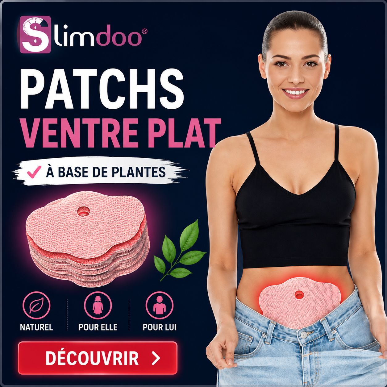 Patchs beauté du ventre