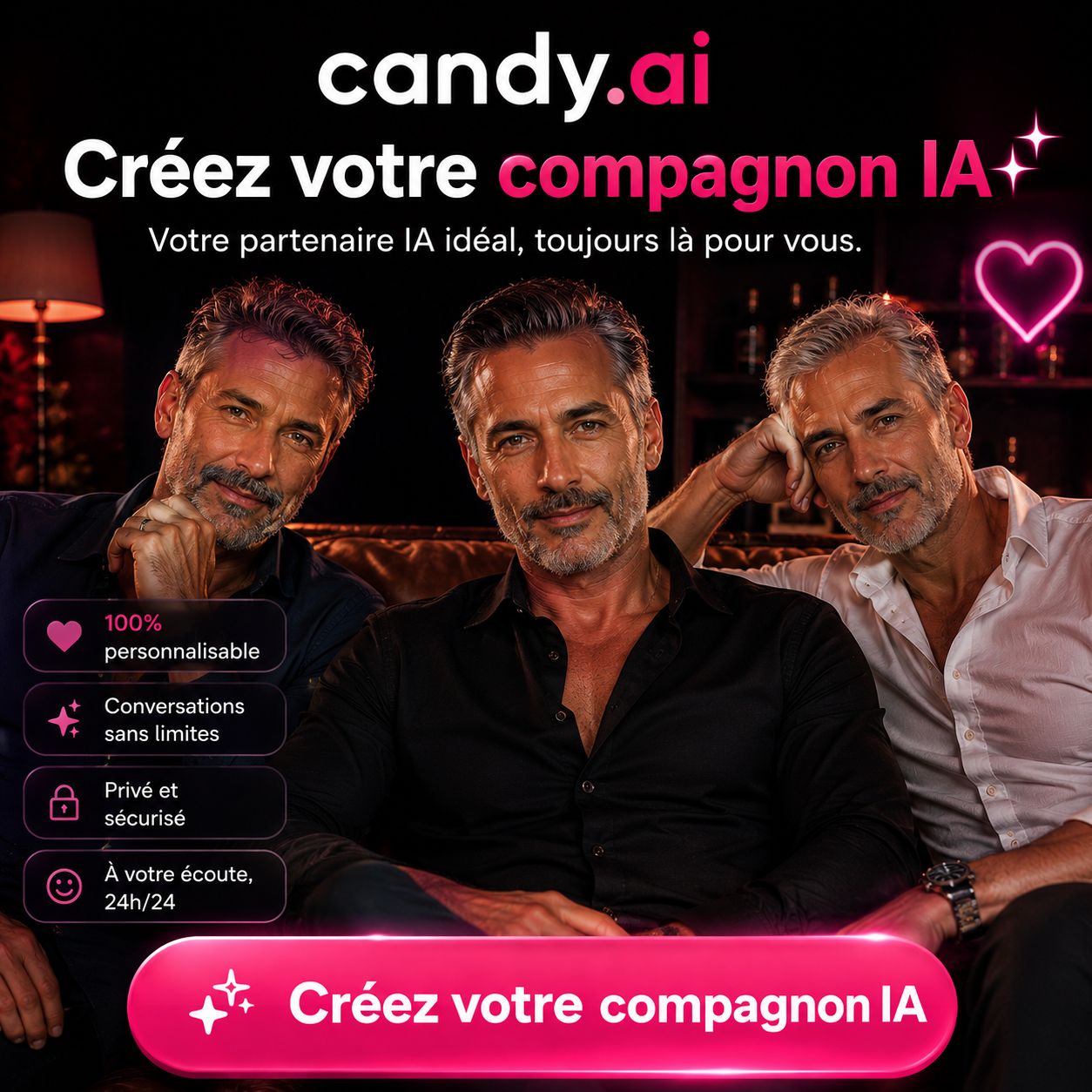 Candy AI (hommes mûres)