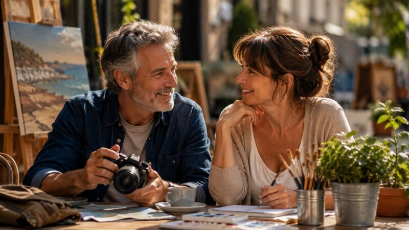 Le plaisir de découvrir les passions de l'autre