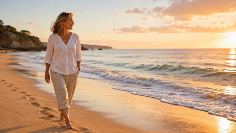 Pourquoi marcher pieds nus sur le sable procure une sensation de liberté