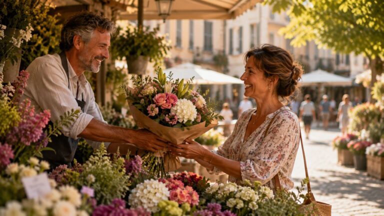 Le plaisir d'offrir un bouquet de fleurs : une attention qui fait toujours plaisir