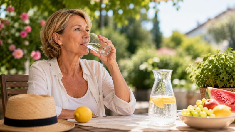 Comment rester bien hydraté pendant les fortes chaleurs