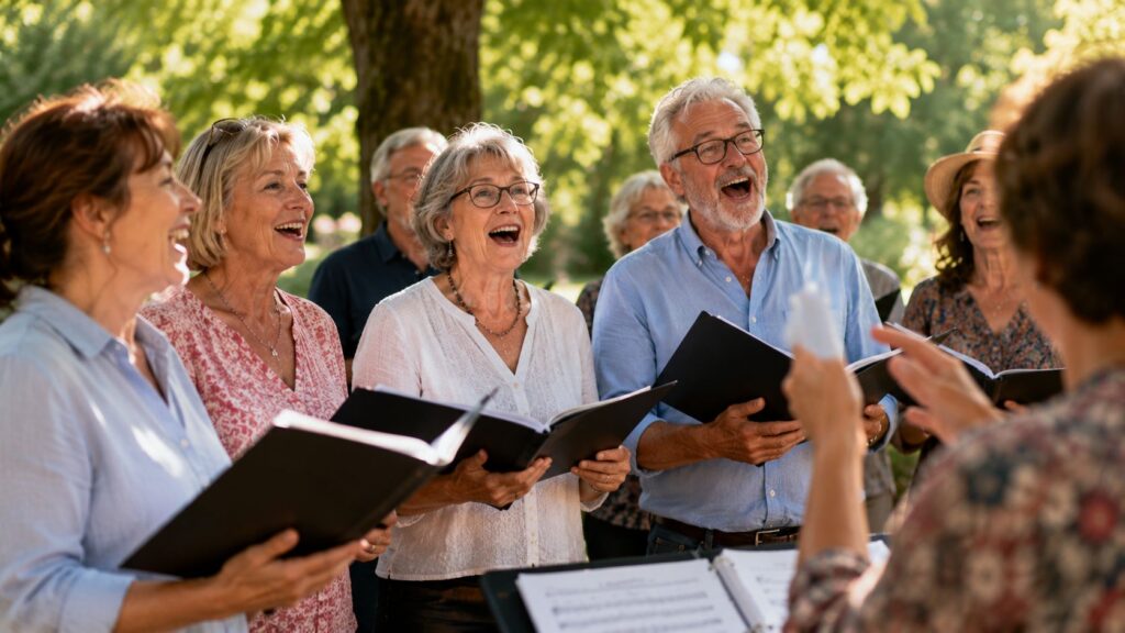 Pourquoi chanter fait autant de bien au moral